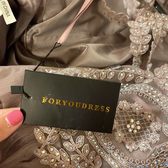 NWT Lavender Homecoming Dress - Picture 4 of 4